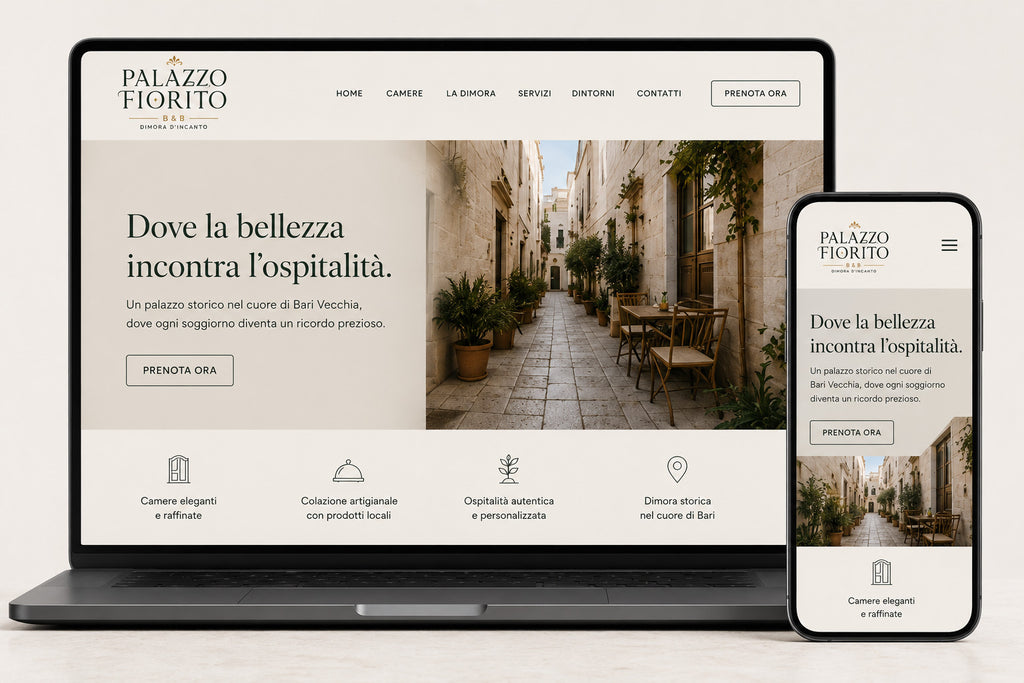 PALAZZO FIORITO - BRAND IDENTITY B&B