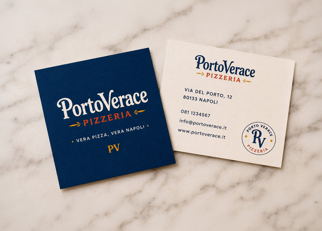 PORTO VERACE - BRAND IDENTITY PIZZERIA