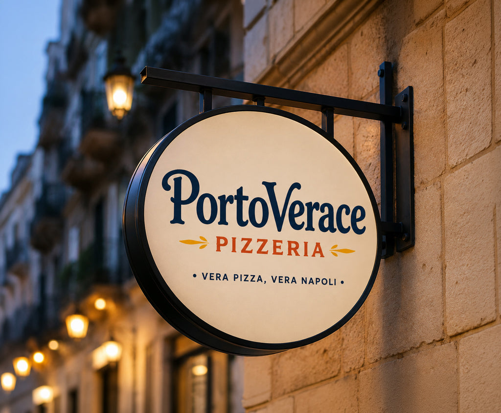 PORTO VERACE - BRAND IDENTITY PIZZERIA
