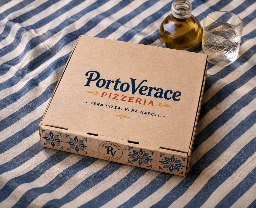 PORTO VERACE - BRAND IDENTITY PIZZERIA