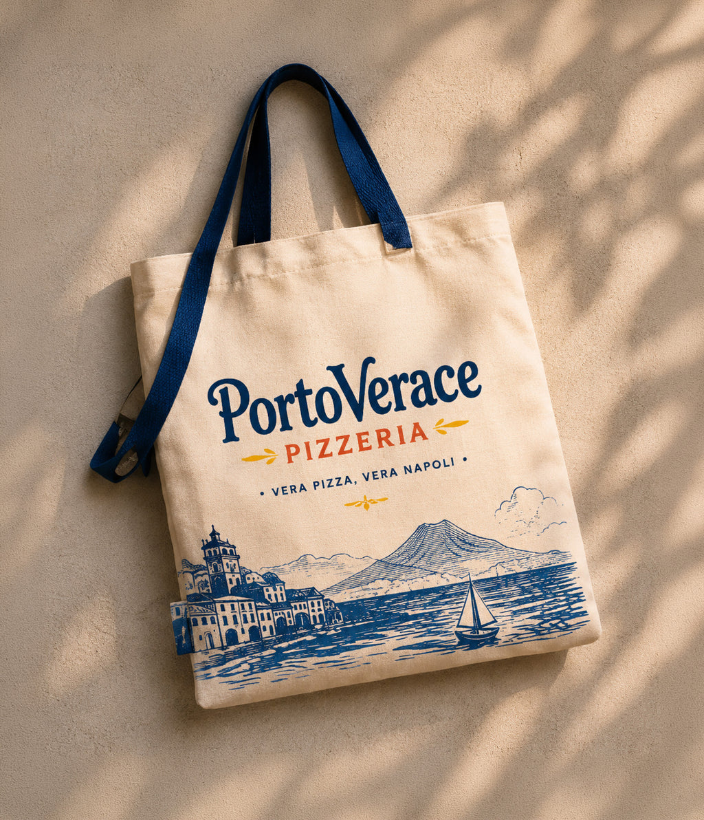 PORTO VERACE - BRAND IDENTITY PIZZERIA
