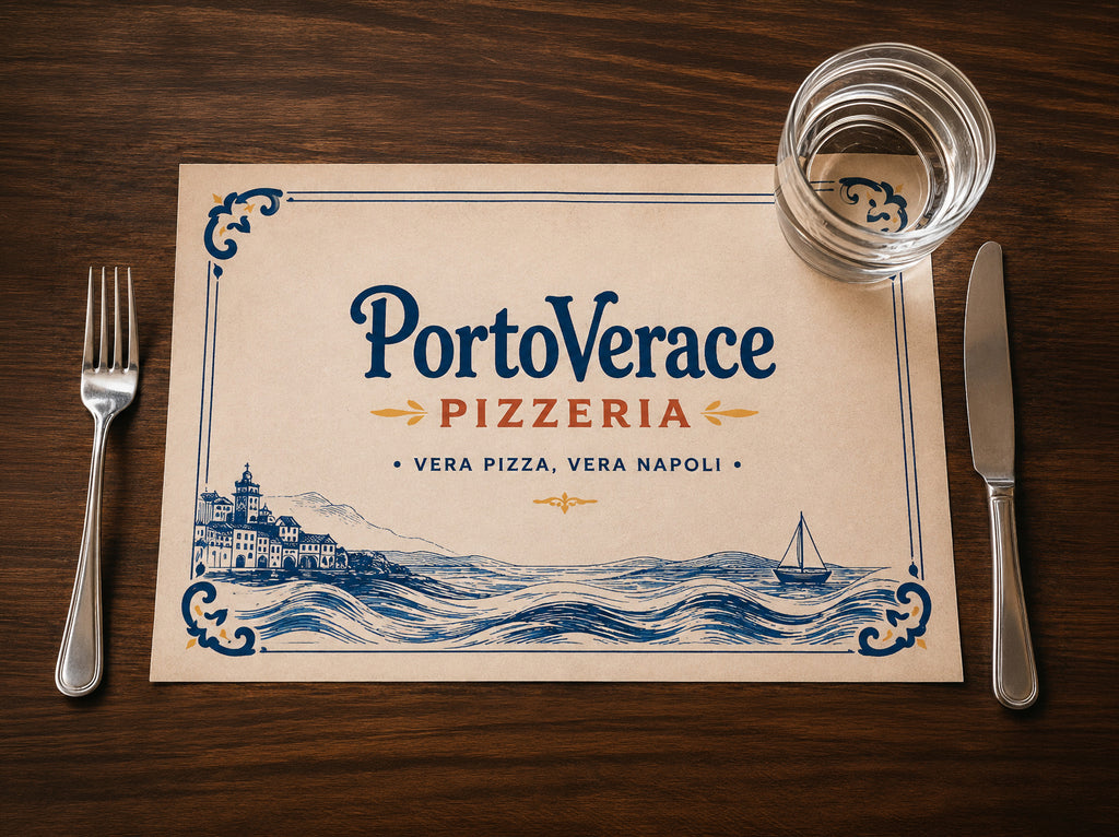 PORTO VERACE - BRAND IDENTITY PIZZERIA