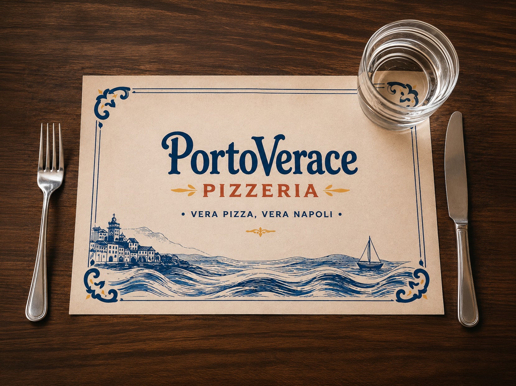 PORTO VERACE - BRAND IDENTITY PIZZERIA