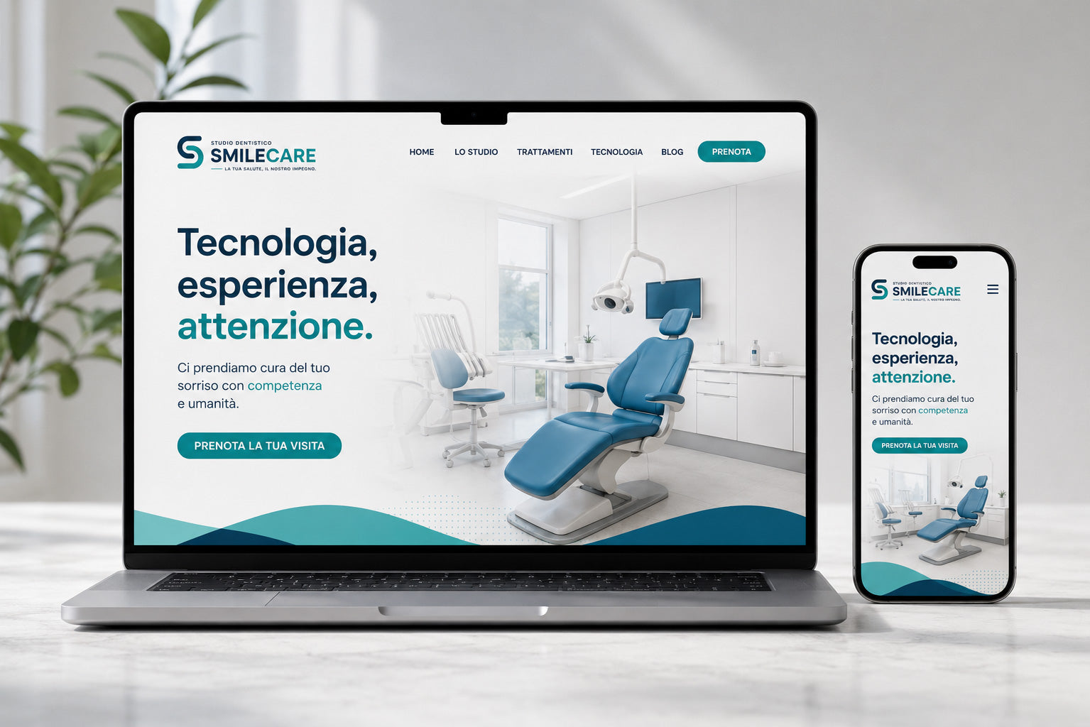 SMILECARE - BRAND IDENTITY STUDIO DENTISTICO