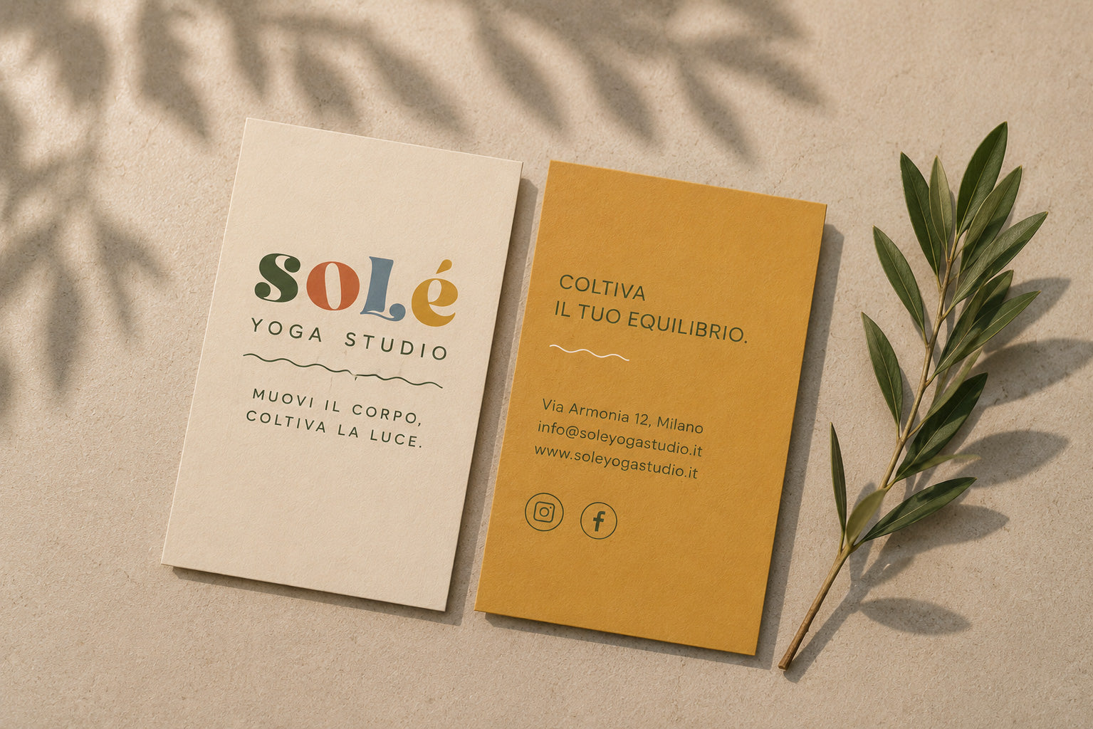 SOLE - BRAND IDENTITY YOGA STUDIO