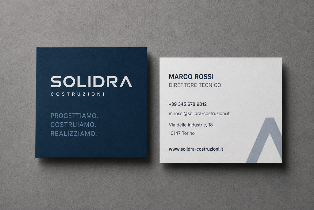 SOLIDRA - BRAND IDENTITY IMPRESA EDILE