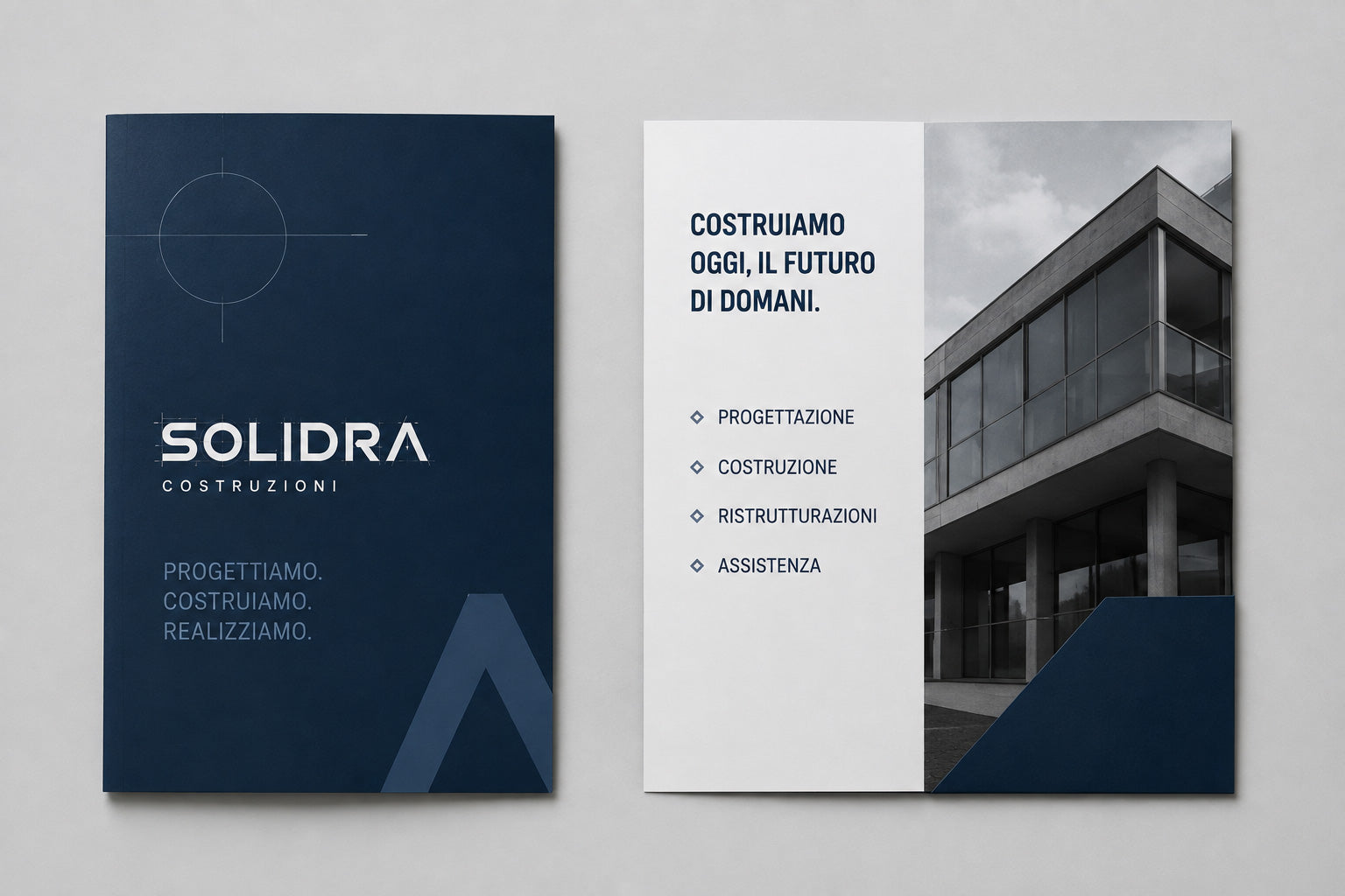 SOLIDRA - BRAND IDENTITY IMPRESA EDILE