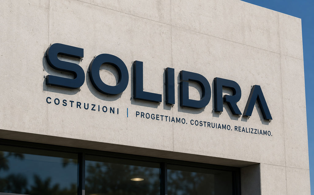 SOLIDRA - BRAND IDENTITY IMPRESA EDILE