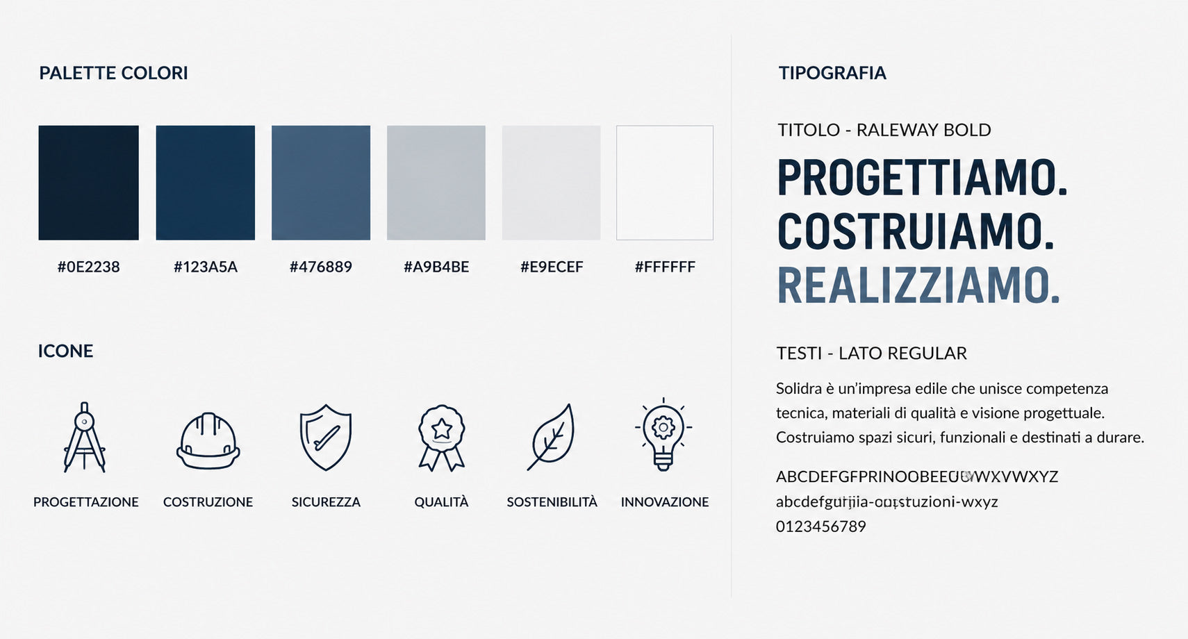 SOLIDRA - BRAND IDENTITY IMPRESA EDILE