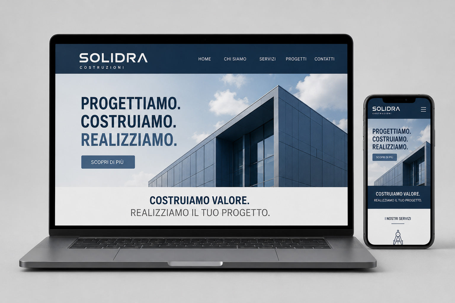 SOLIDRA - BRAND IDENTITY IMPRESA EDILE
