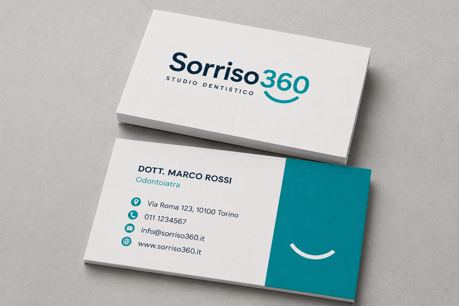 SORRISO360 - BRAND IDENTITY STUDIO DENTISTICO