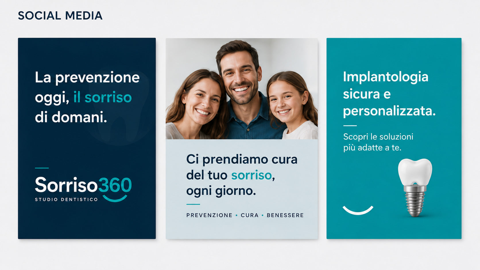 SORRISO360 - BRAND IDENTITY STUDIO DENTISTICO
