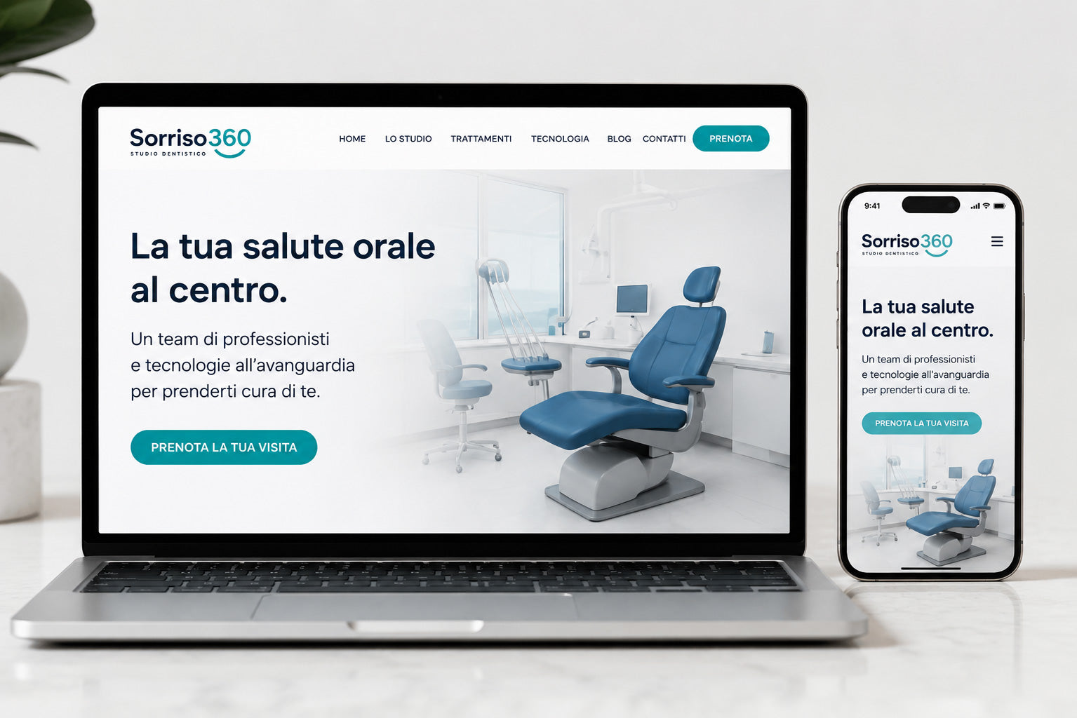 SORRISO360 - BRAND IDENTITY STUDIO DENTISTICO