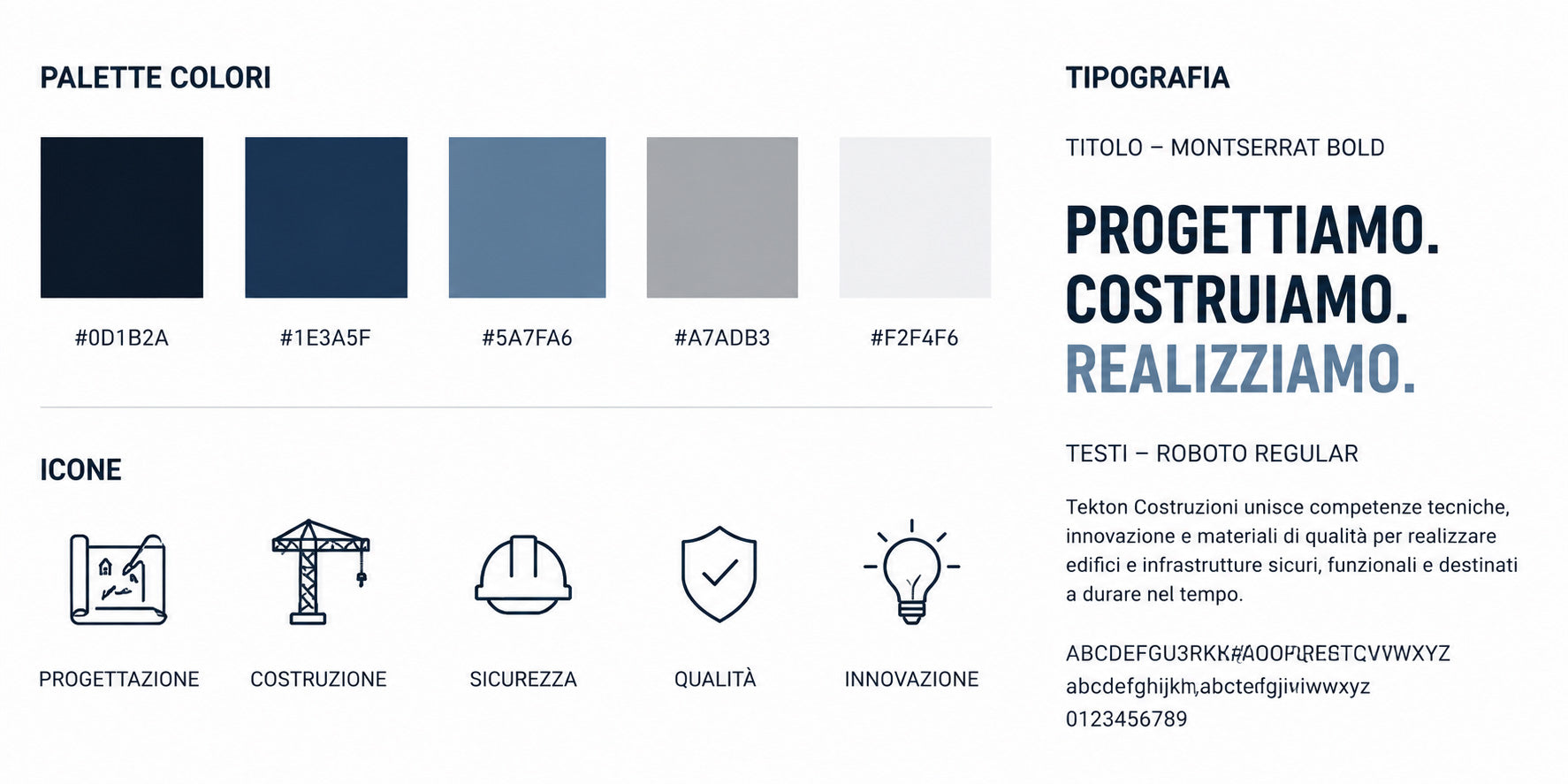 TEKTON - BRAND IDENTITY IMPRESA EDILE