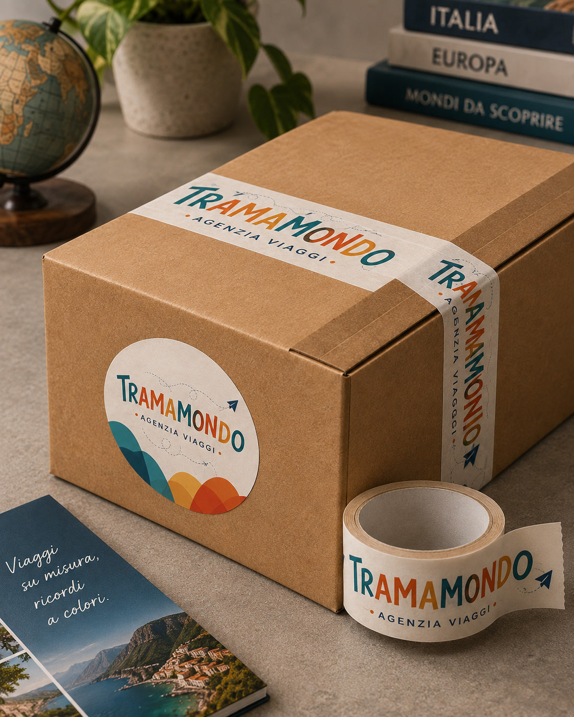 TRAMAMONDO - BRAND IDENTITY PER AGENZIA VIAGGI