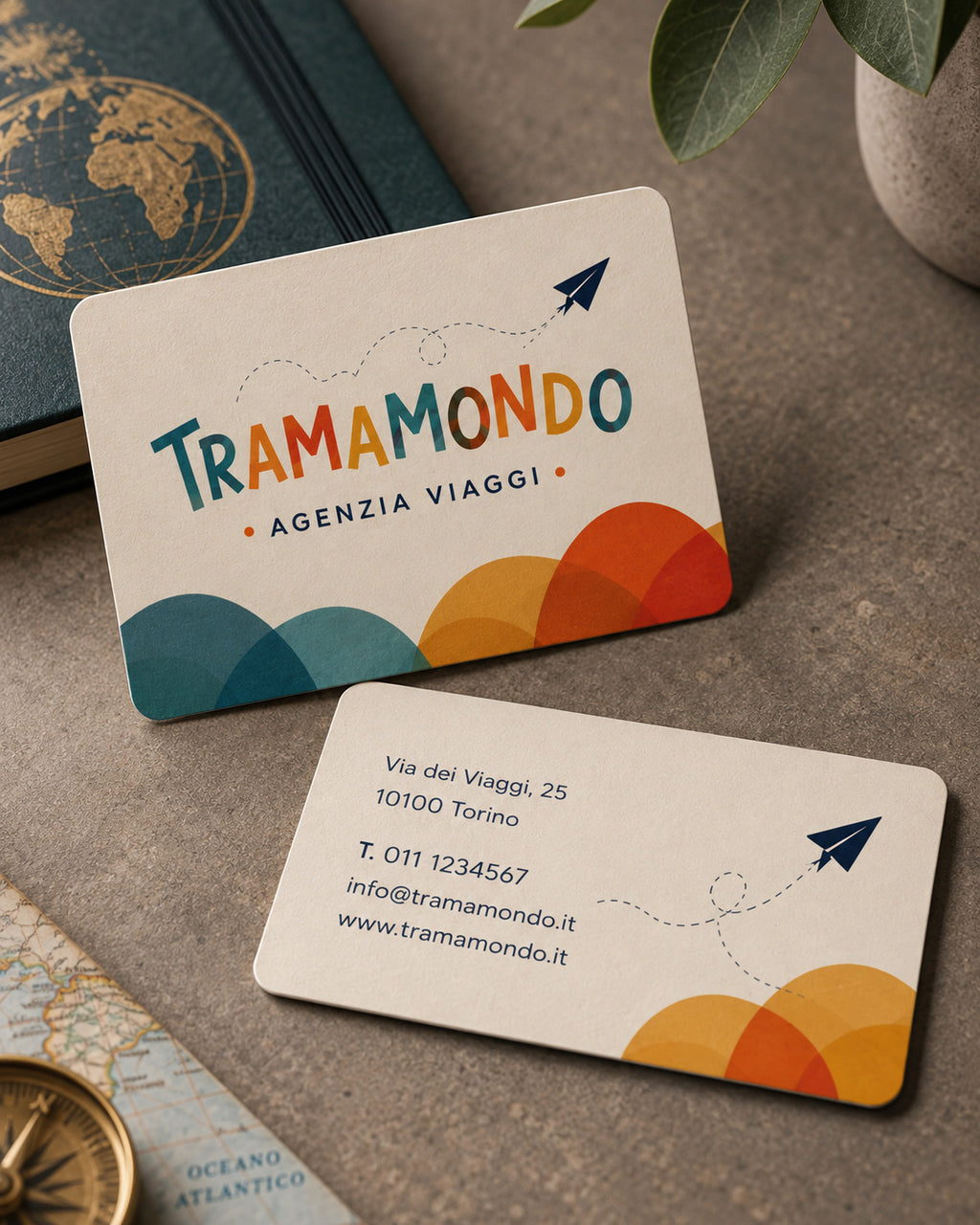 TRAMAMONDO - BRAND IDENTITY PER AGENZIA VIAGGI