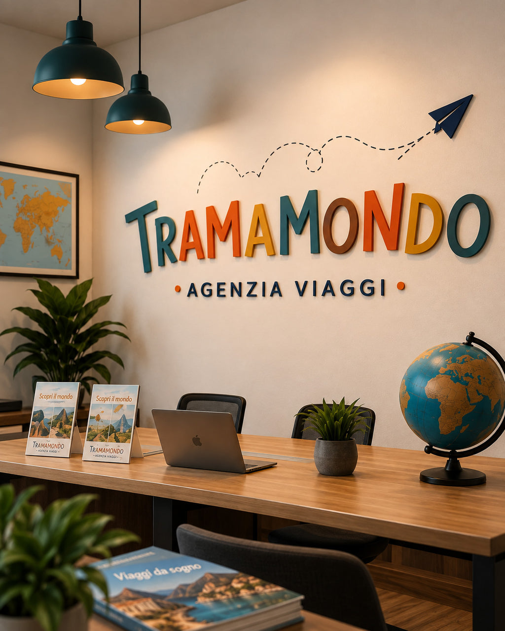 TRAMAMONDO - BRAND IDENTITY PER AGENZIA VIAGGI