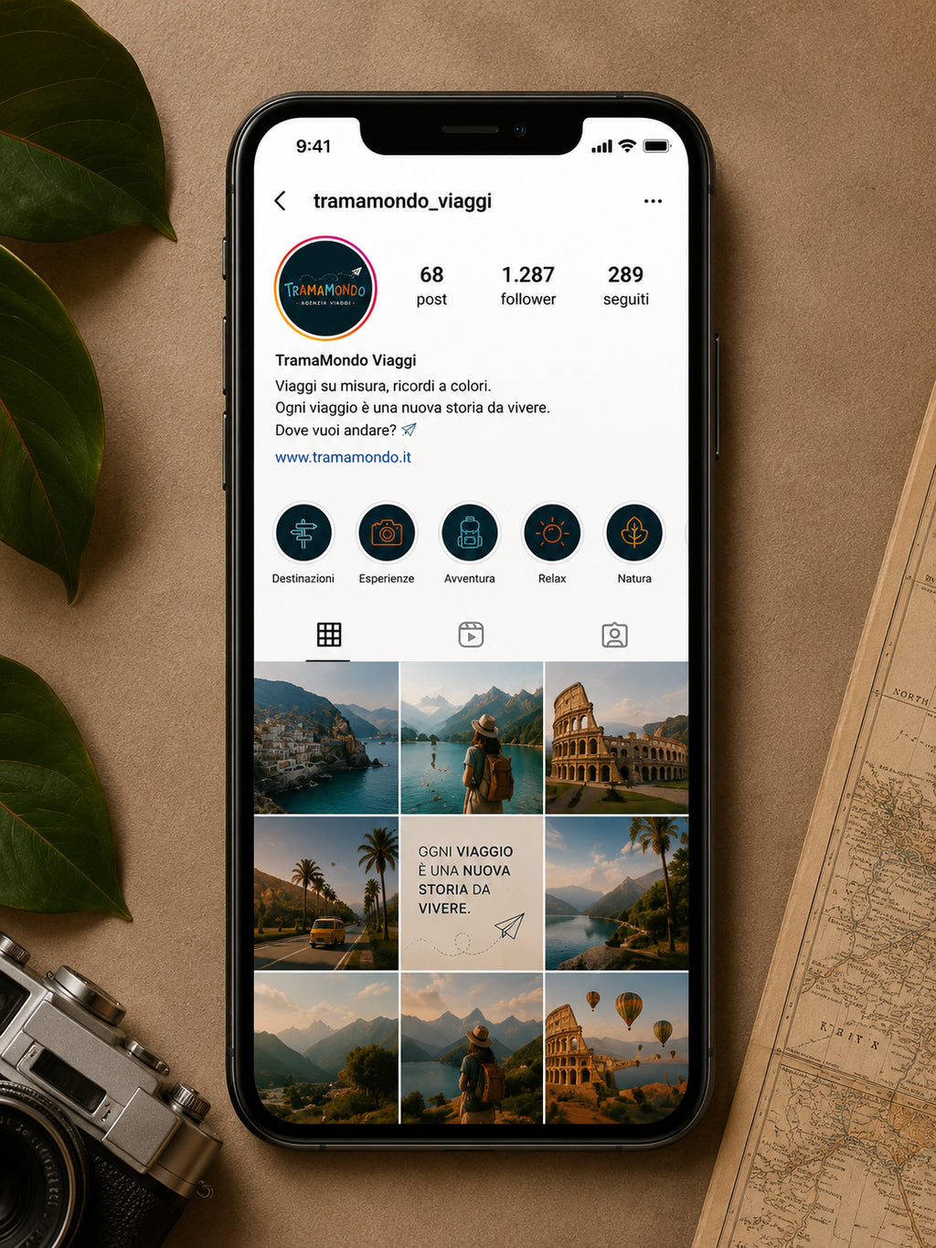 TRAMAMONDO - BRAND IDENTITY PER AGENZIA VIAGGI