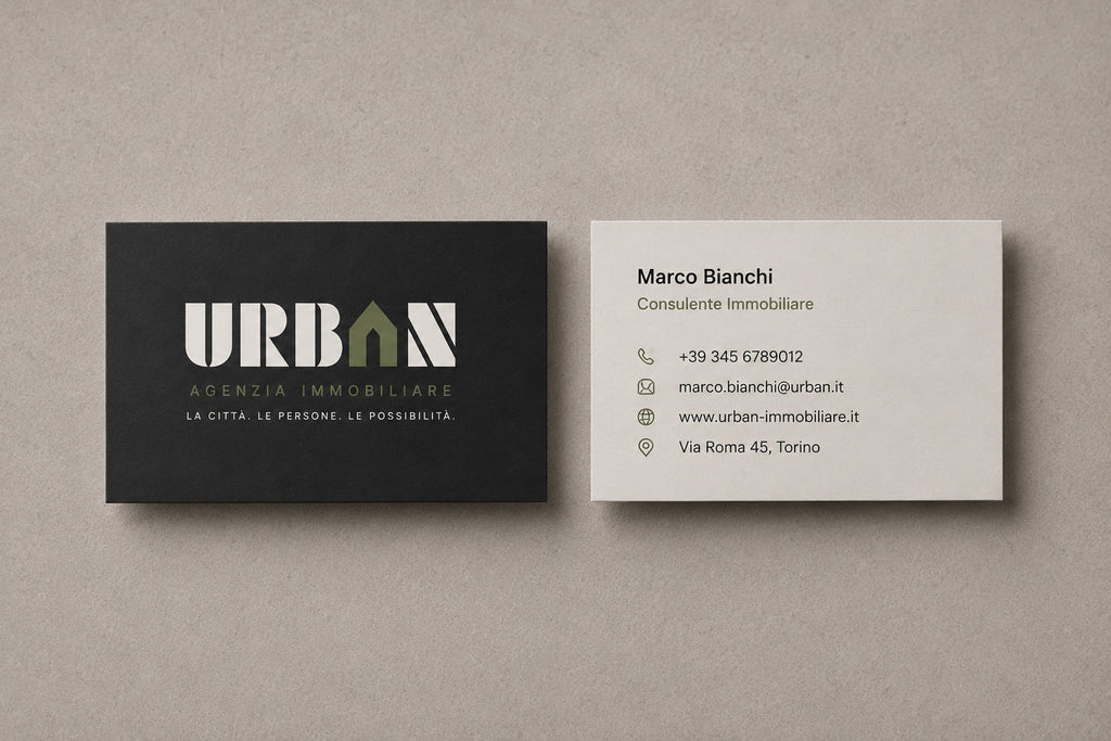 URBAN - BRAND IDENTITY AGENZIA IMMOBILIARE