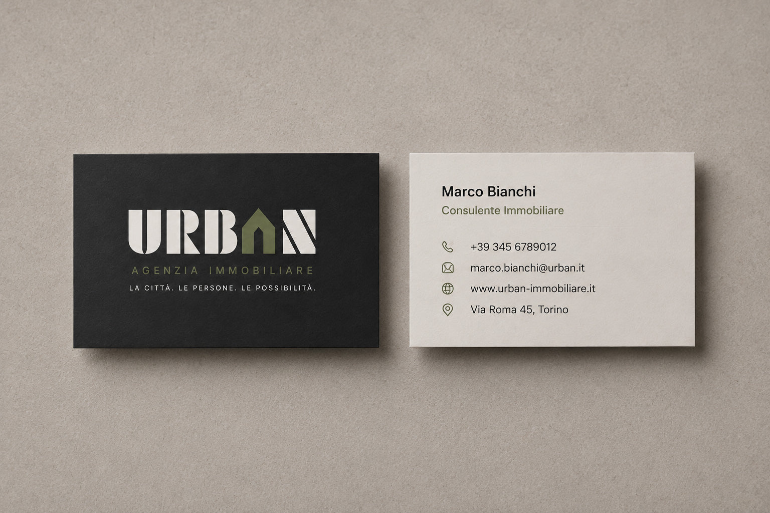URBAN - BRAND IDENTITY AGENZIA IMMOBILIARE