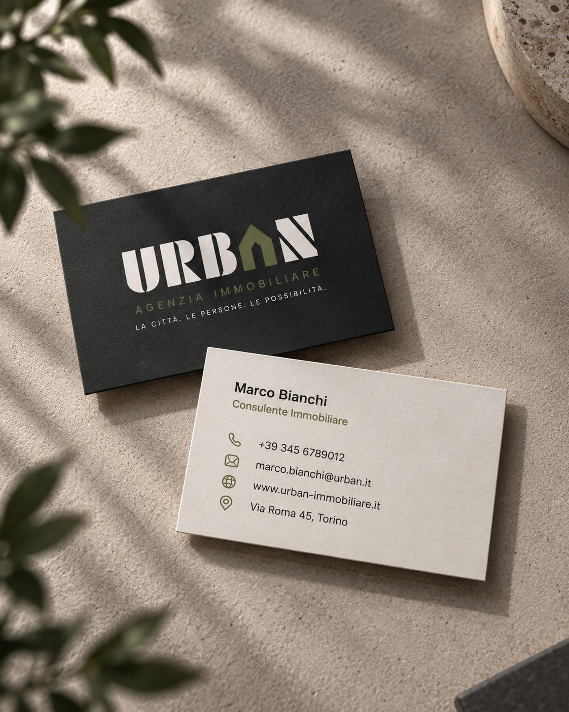 URBAN - BRAND IDENTITY AGENZIA IMMOBILIARE
