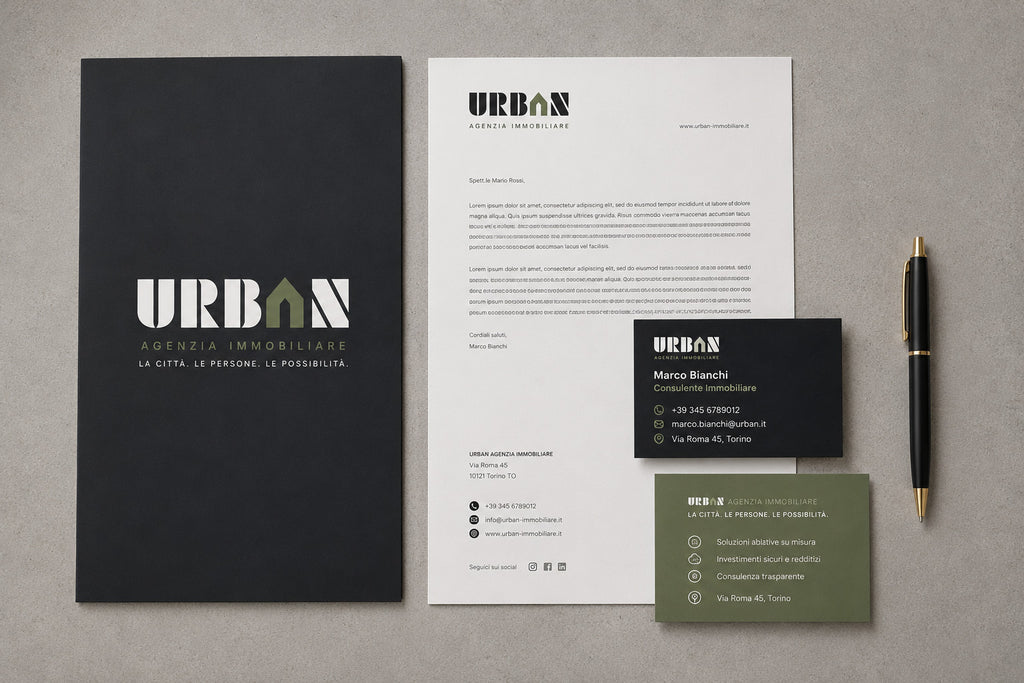 URBAN - BRAND IDENTITY AGENZIA IMMOBILIARE
