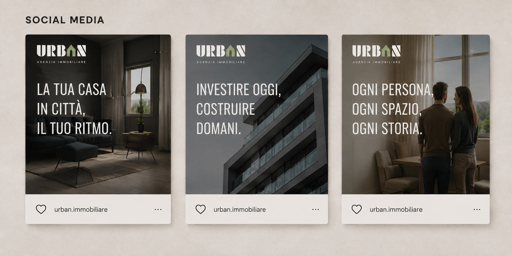 URBAN - BRAND IDENTITY AGENZIA IMMOBILIARE