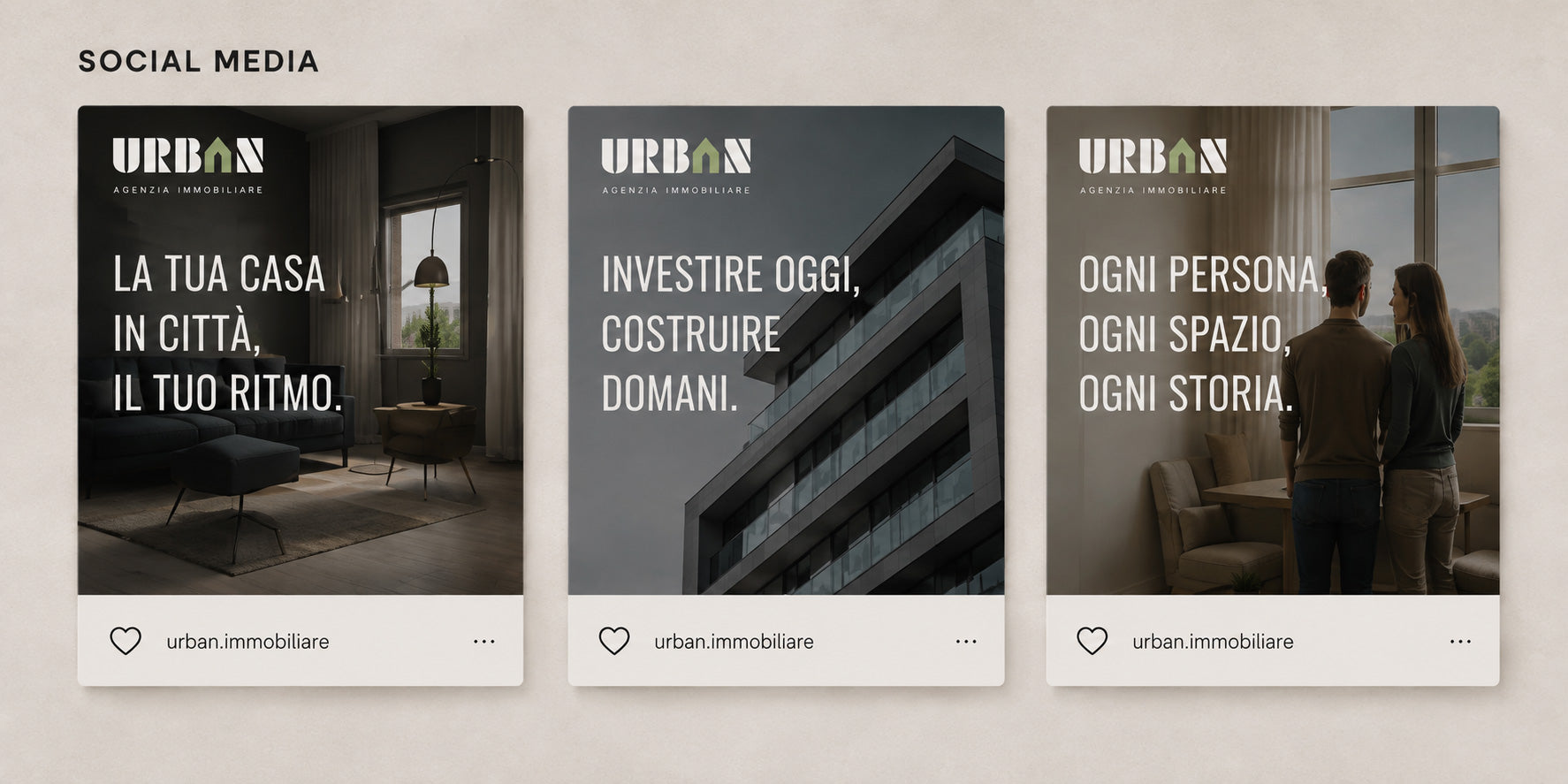 URBAN - BRAND IDENTITY AGENZIA IMMOBILIARE