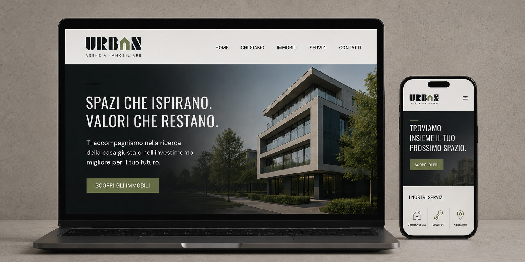 URBAN - BRAND IDENTITY AGENZIA IMMOBILIARE