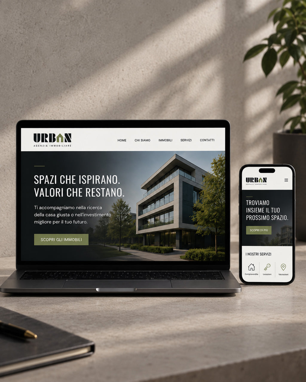 URBAN - BRAND IDENTITY AGENZIA IMMOBILIARE
