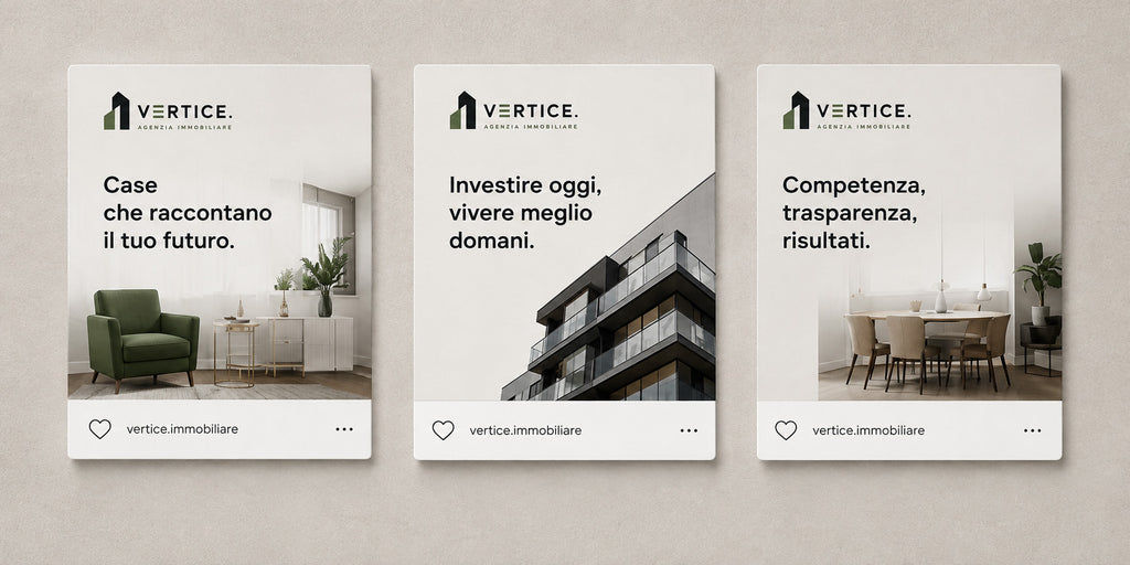 VERTICE - BRAND IDENTITY STUDIO IMMOBILIARE