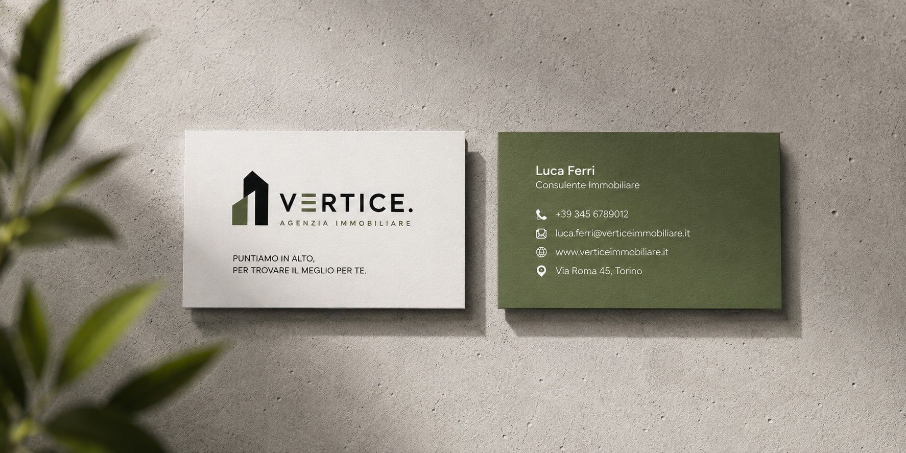VERTICE - BRAND IDENTITY STUDIO IMMOBILIARE