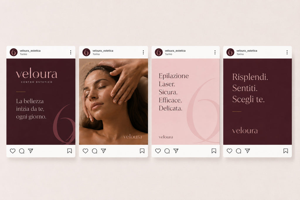 VELOURA - BRAND IDENTITY CENTRO ESTETICO