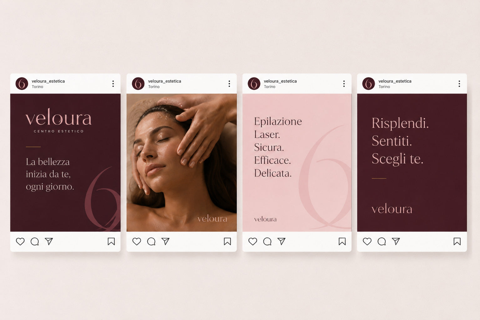 VELOURA - BRAND IDENTITY CENTRO ESTETICO
