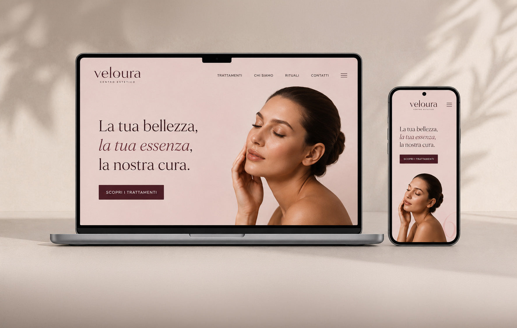 VELOURA - BRAND IDENTITY CENTRO ESTETICO